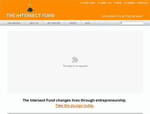 Tablet Screenshot of intersectfund.org